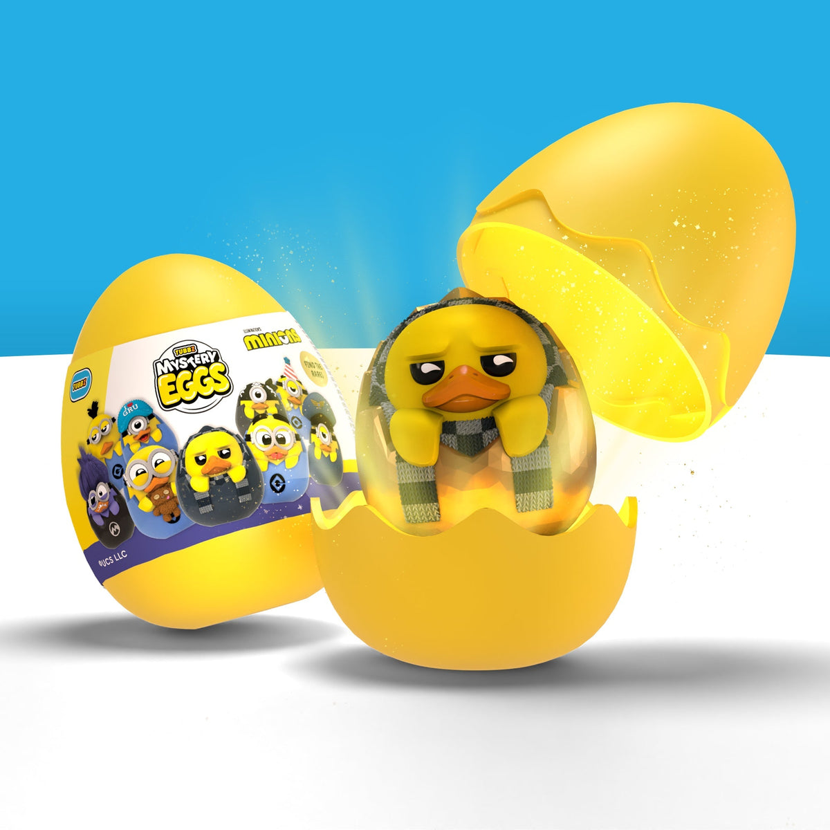 Pack de 6 Canards Minions Mystery Eggs TUBBZ