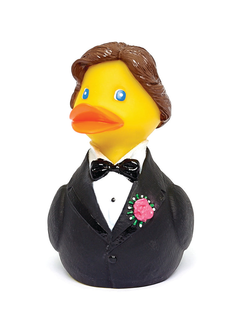 Couple de Canards Mariés « Mr Duckbells & Mrs. Duckbells »