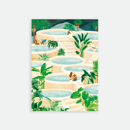 Natural Spa - A5 Notebook