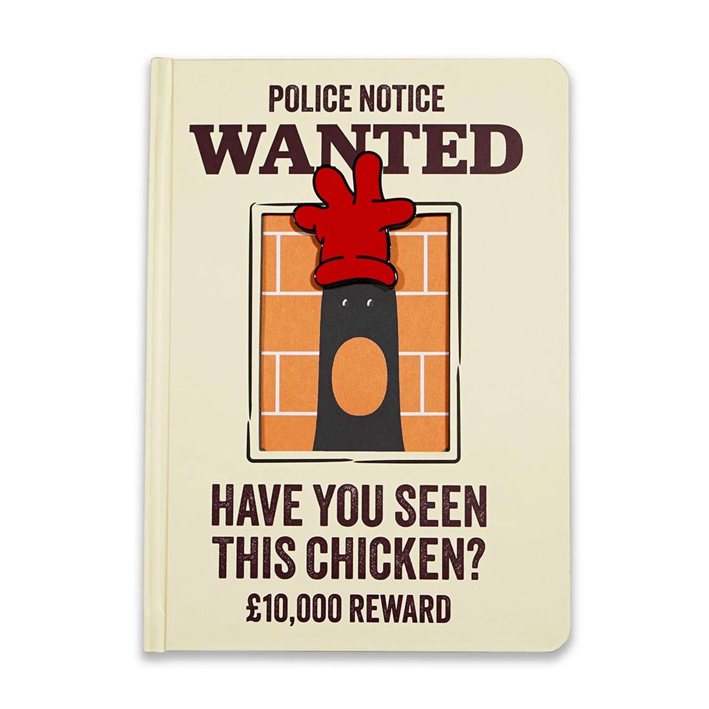 A5 Notebook (Hardcover/Die-cut Reveal) - Wallace & Gromit (Feathers