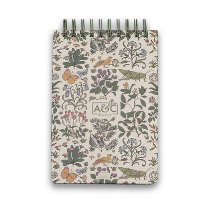 Carnet A5 spirale grand format Apothecary Garden