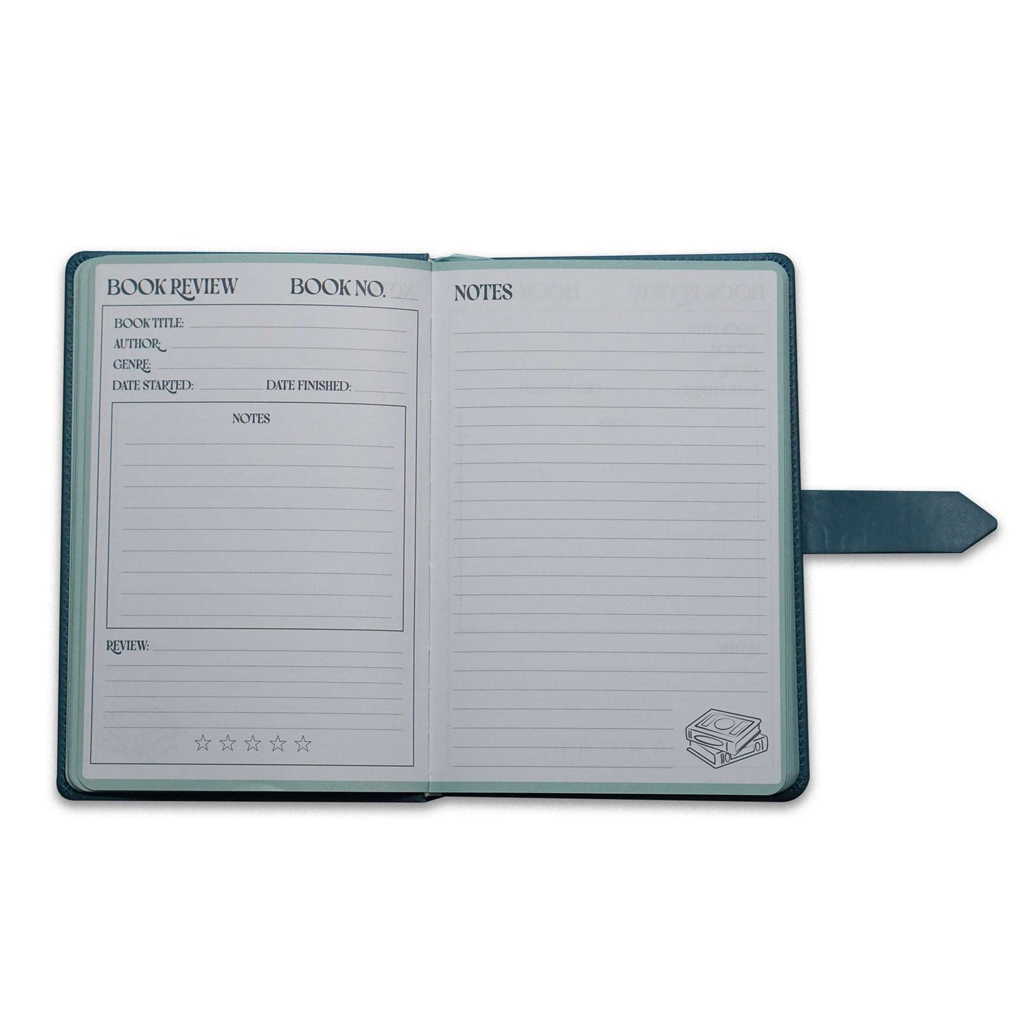 A5 My Reading Journal with CDU - A Book A Day Keeps Reality Away