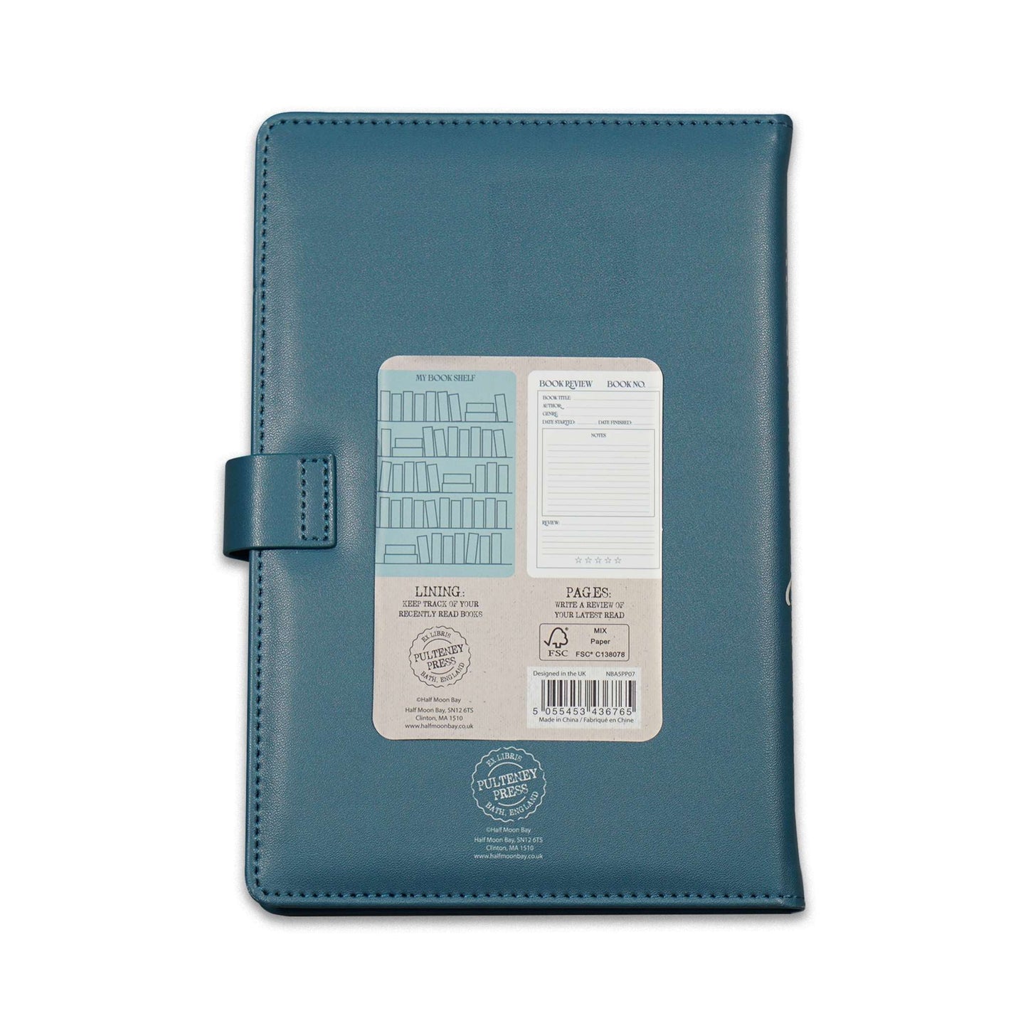 A5 My Reading Journal with CDU - A Book A Day Keeps Reality Away