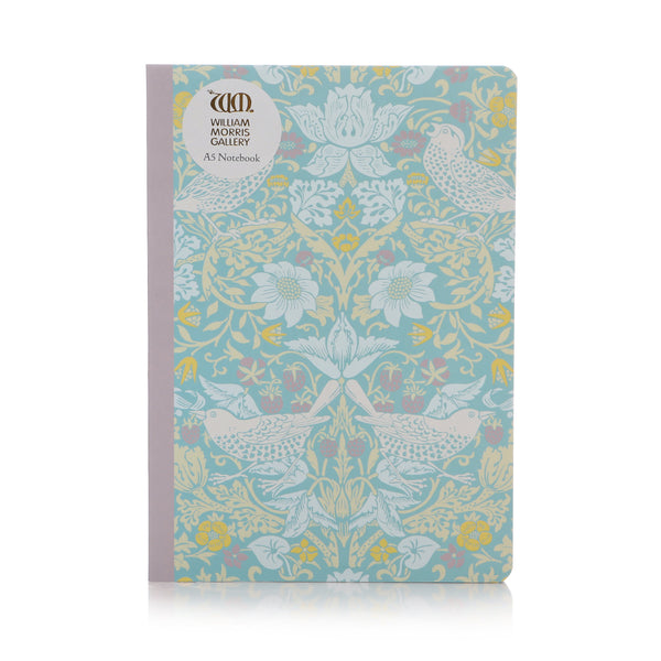 A5 William Morris Strawberry Thief Notebook