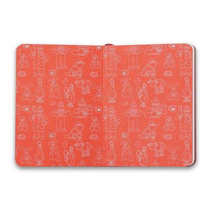 Carnet A6 souple Wallace & Gromit - Wallace Inventing