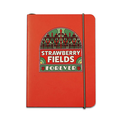 The Beatles Strawberry Fields Flexible A6 Notebook