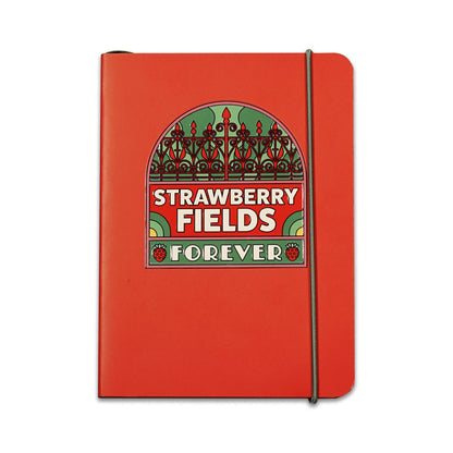 The Beatles Strawberry Fields Flexible A6 Notebook