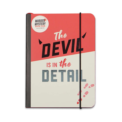 A6 Flexible Notebook Murder Mystery Book Club