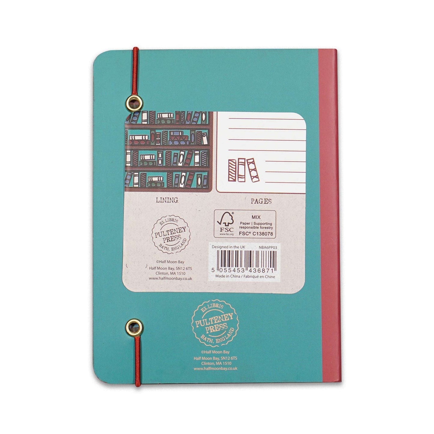 Flexible A6 Notebook My Own Personal Library