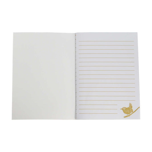 Pack of 2 A6 Kate Heiss Powder Blue/Mustard Notebooks
