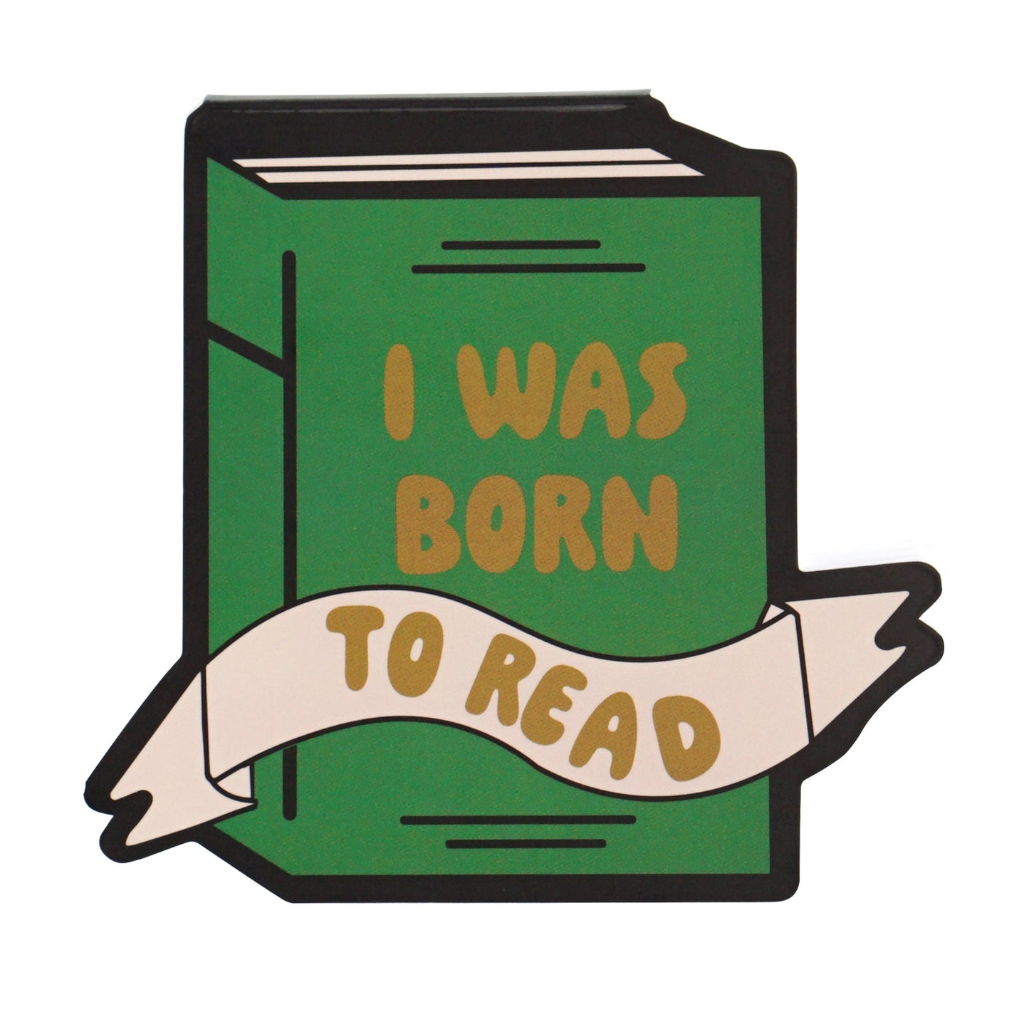 Die-cut Notebook Pulteney Press Born to Read