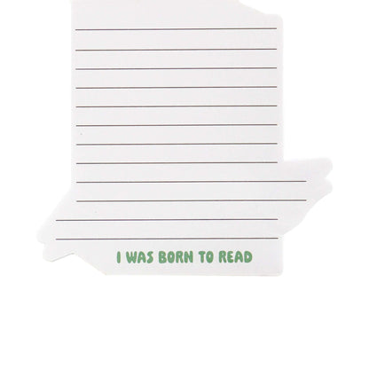 Die-cut Notebook Pulteney Press Born to Read