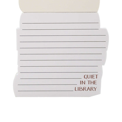 Pulteney Press Quiet in Library Die-cut Pocket Notebook