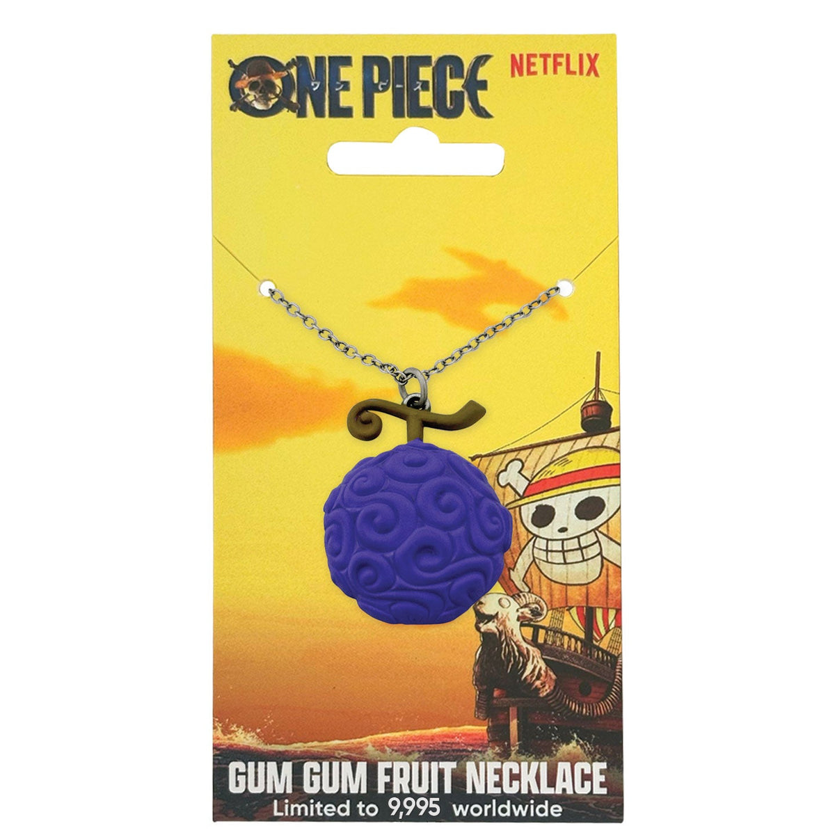 One Piece Necklace - Gum Gum Fruit