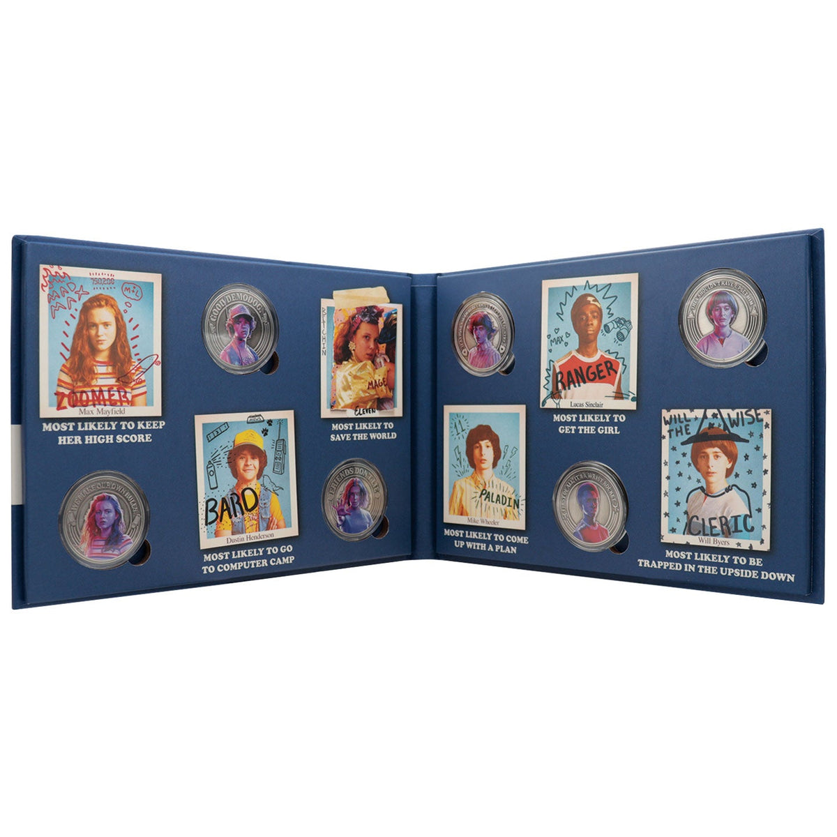 Stranger Things Collector's Item - Yearbook Coin Album