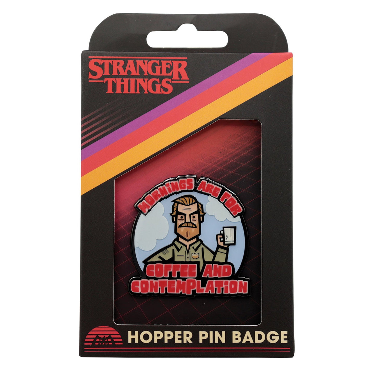Stranger Things Pin - Hopper