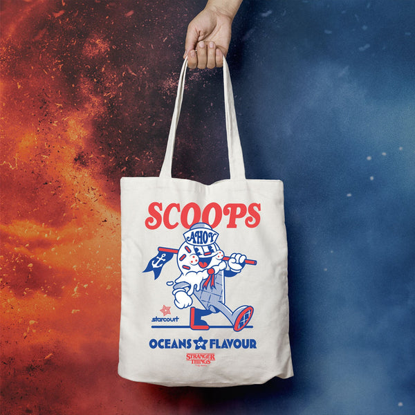 Stranger Things Tote Bag - Scoops Ahoy 