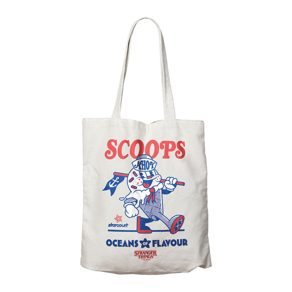 Stranger Things Tote Bag - Scoops Ahoy 