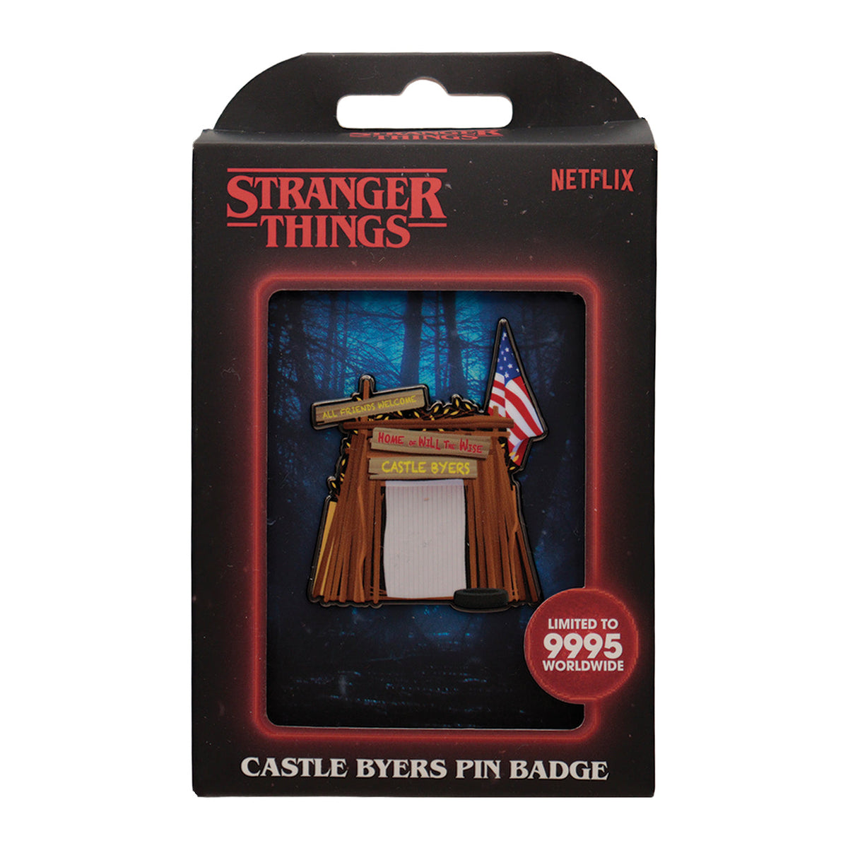 Stranger Things - Castle Byers Pin