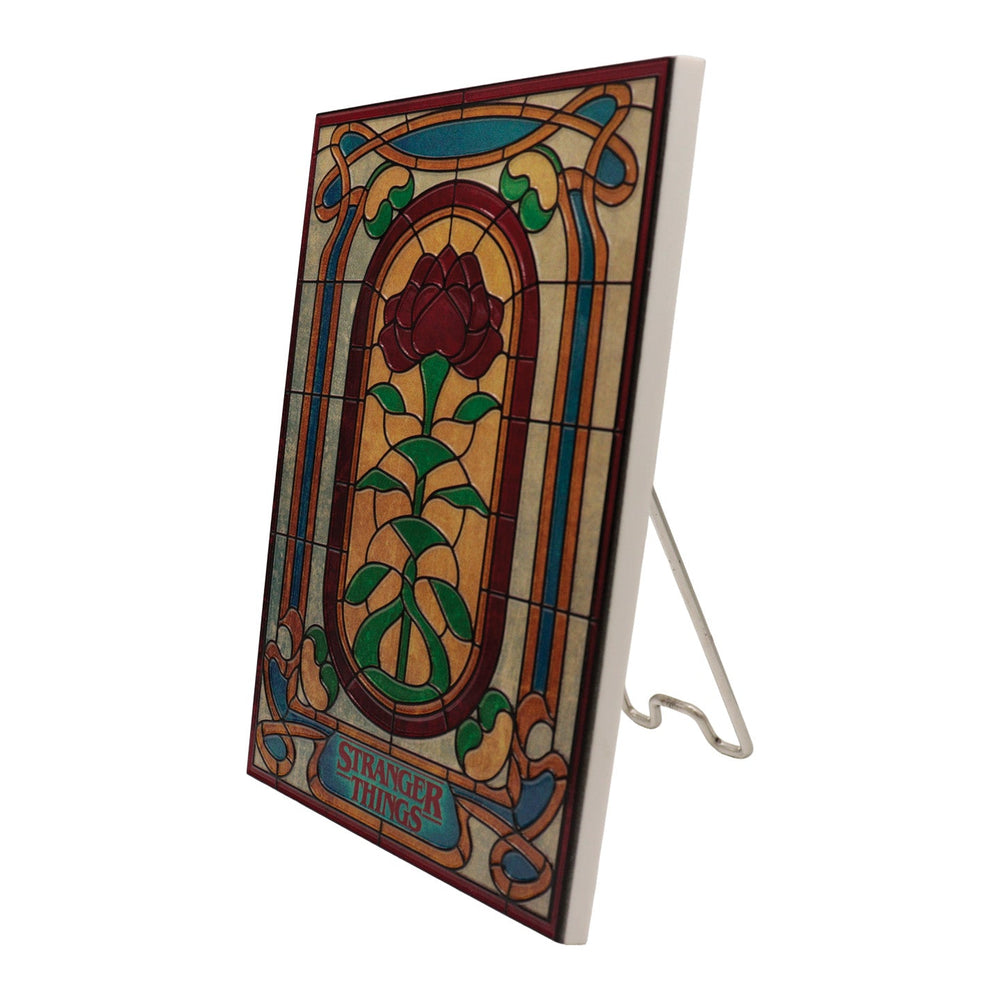 Stranger Things Resin Plaque - Creel House Stained Glass Window