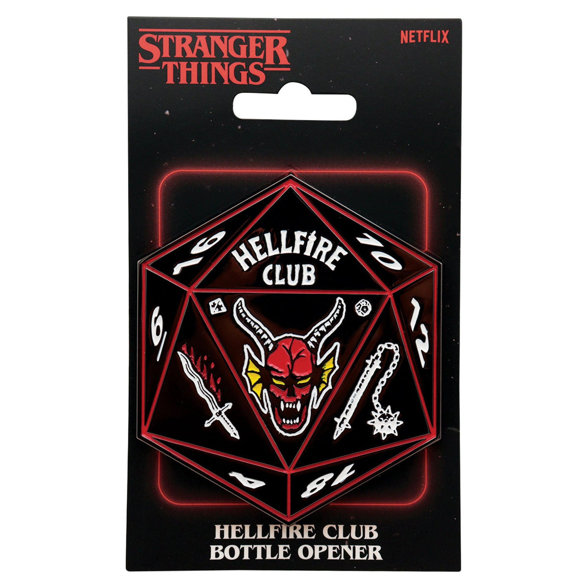 Stranger Things Bottle Opener - Hellfire Club