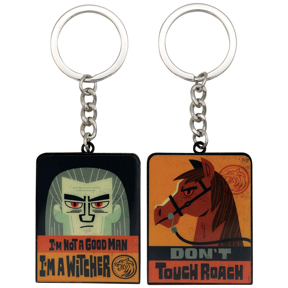 The Witcher Keychain - and Roach