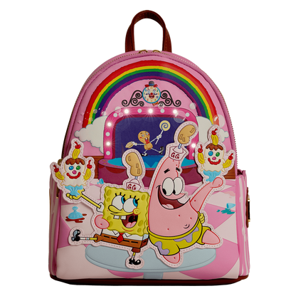 spongebob squarepants patrick star goofy goober light up mini backpack