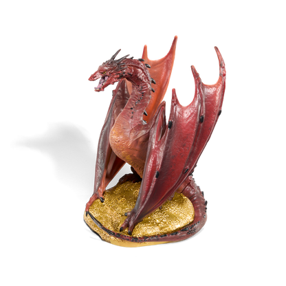 diorama smaug bilbon le hobbit figurine de collection noble collection