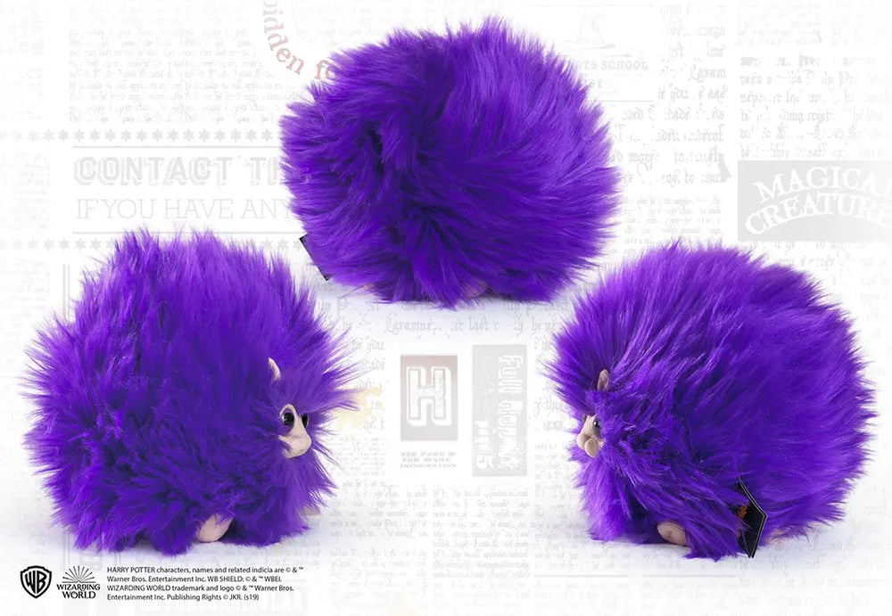 Harry Potter pluche speelgoed - Paarse Puffskein