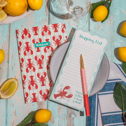 A5 Lobster Notebook