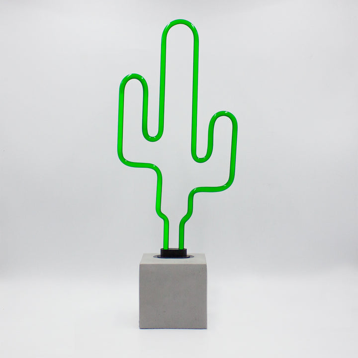 Neonlampe Cactus