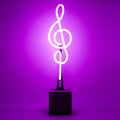Replacement Glass (GLASS ONLY) - Neon 'Clef' Sign