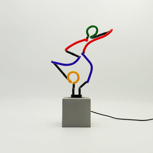 Neon sign "Football"