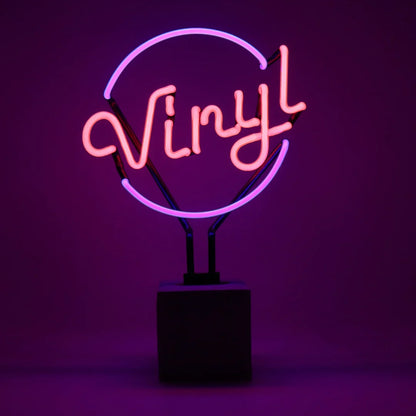 Purple Vinyl Neon Lamp