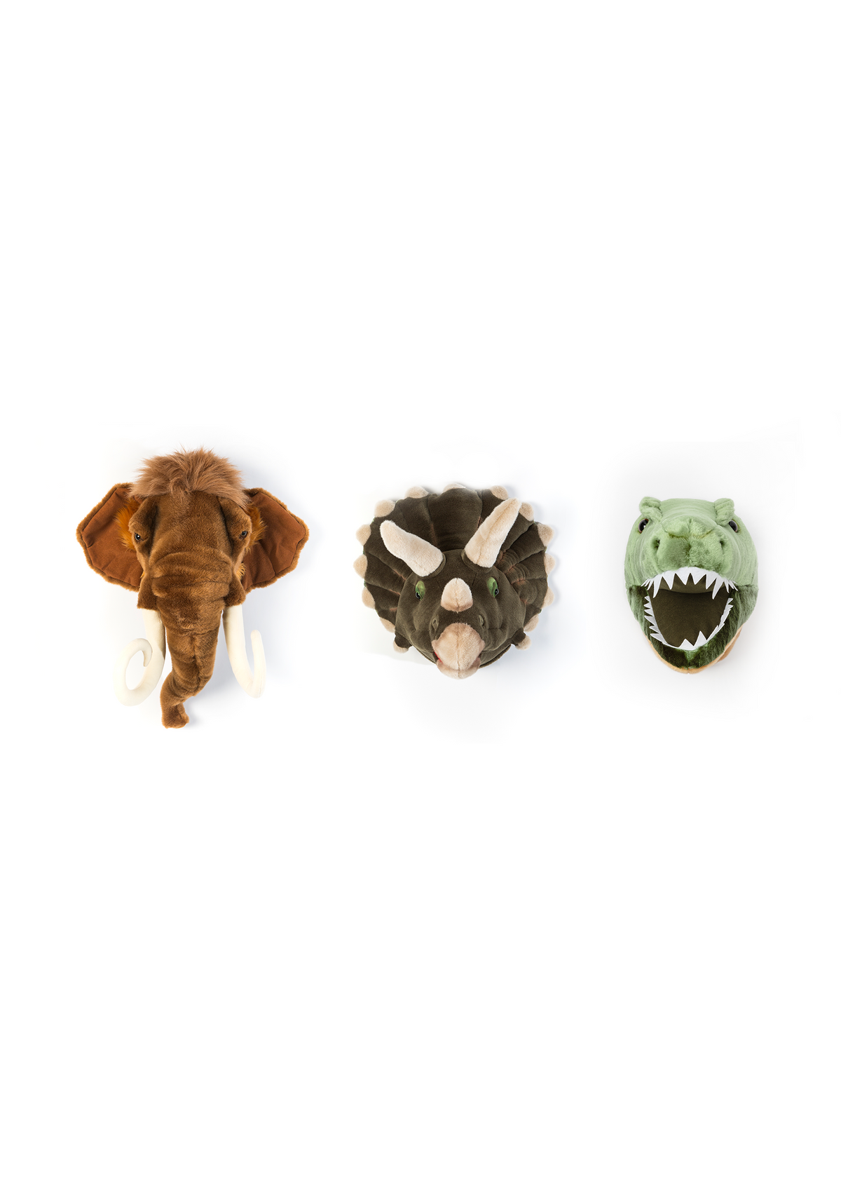Decorative mini animal heads - Prehistoric Box