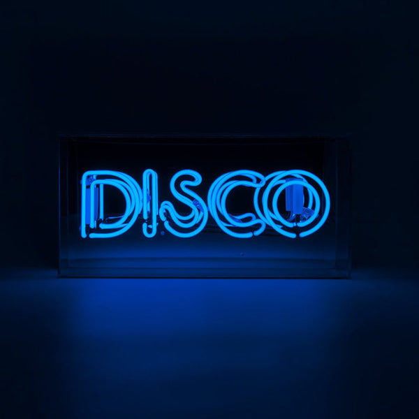 Néon DISCO Bleu Locomocean | Boutique d'objets cadeaux designs 