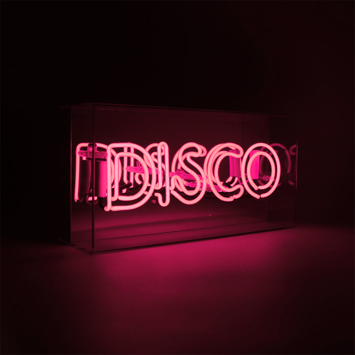 Rose disco neon