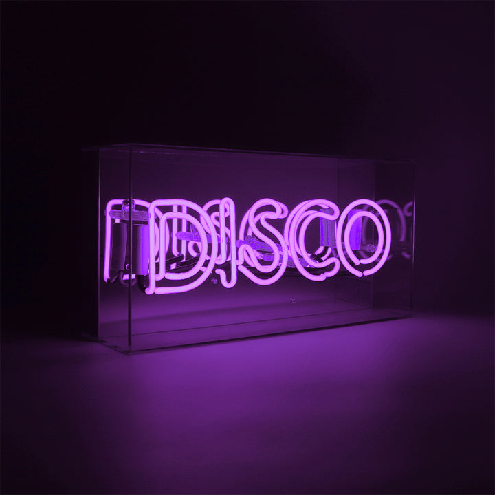 Violet disco neon