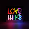 Neon LOVE WINS