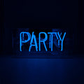 Blue NEON PARTY