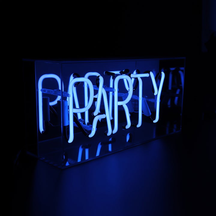 Blue NEON PARTY