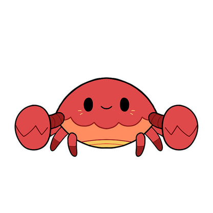 Peluche Squishable – Crabe