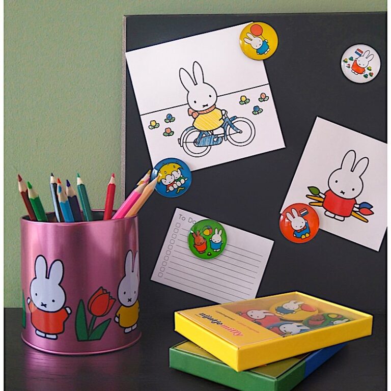 Set de Magnet Verre Miffy Magic Touch of the Dutch - OFCK.fr