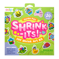 Kit plastique fou Shrink-Its! Amis du jardin – 20 motifs – OOLY