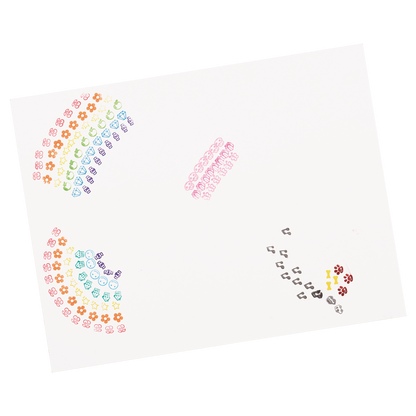 Feutres pinceaux et tampons double pointe Stampables – Lot de 18 – OOLY