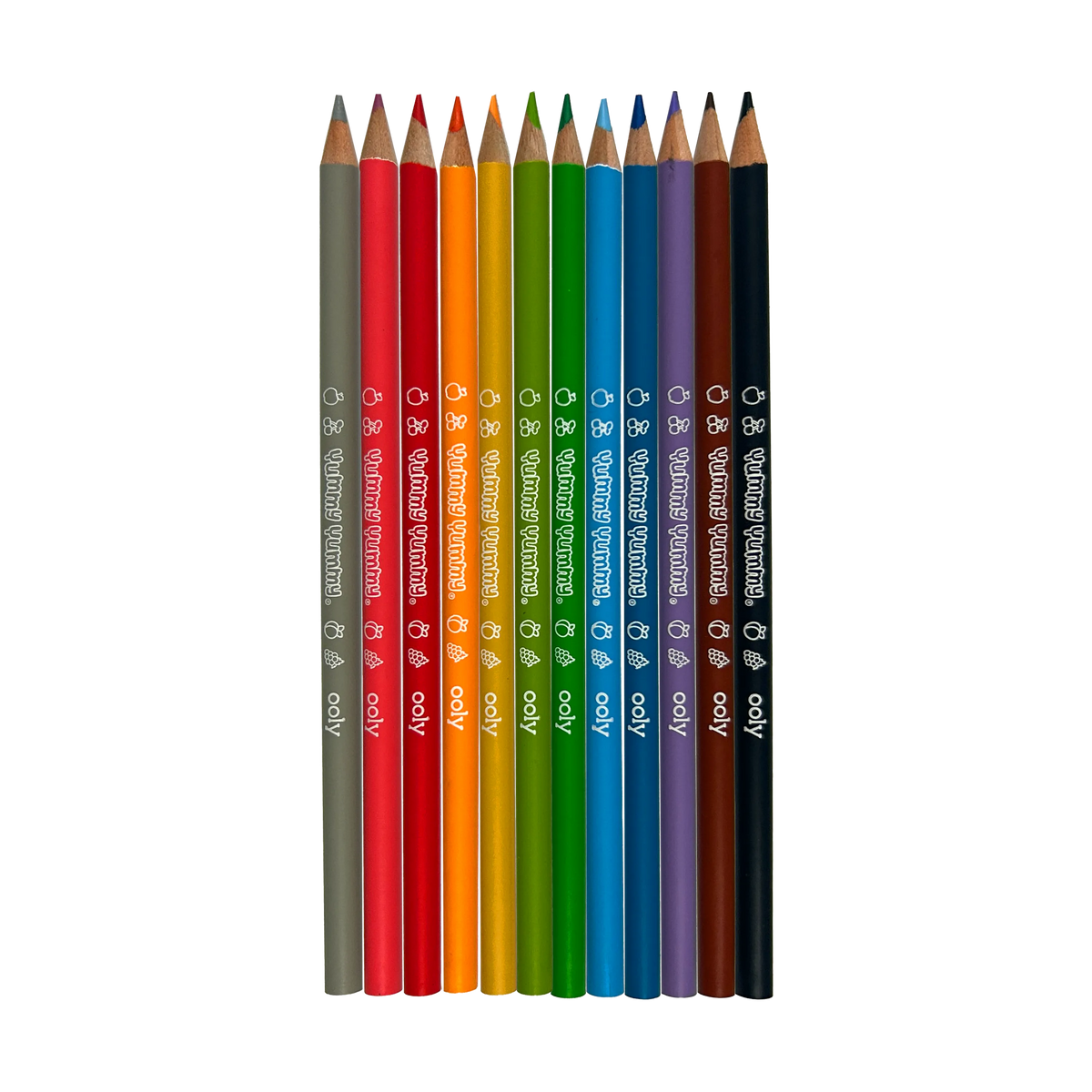 Yummy Yummy Fruit Scented Colored Pencils – Set of 12
