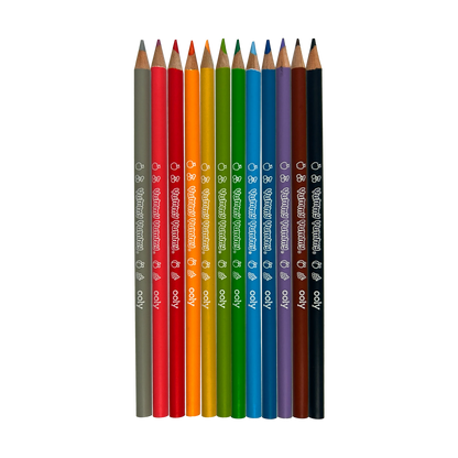 Yummy Yummy Fruit Scented Colored Pencils – Set of 12