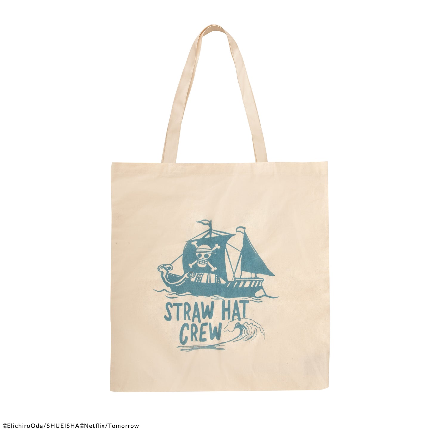 Straw Hat Crew Cotton Tote Bag