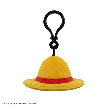 Christmas Capsule Keychain Plush Straw Hat