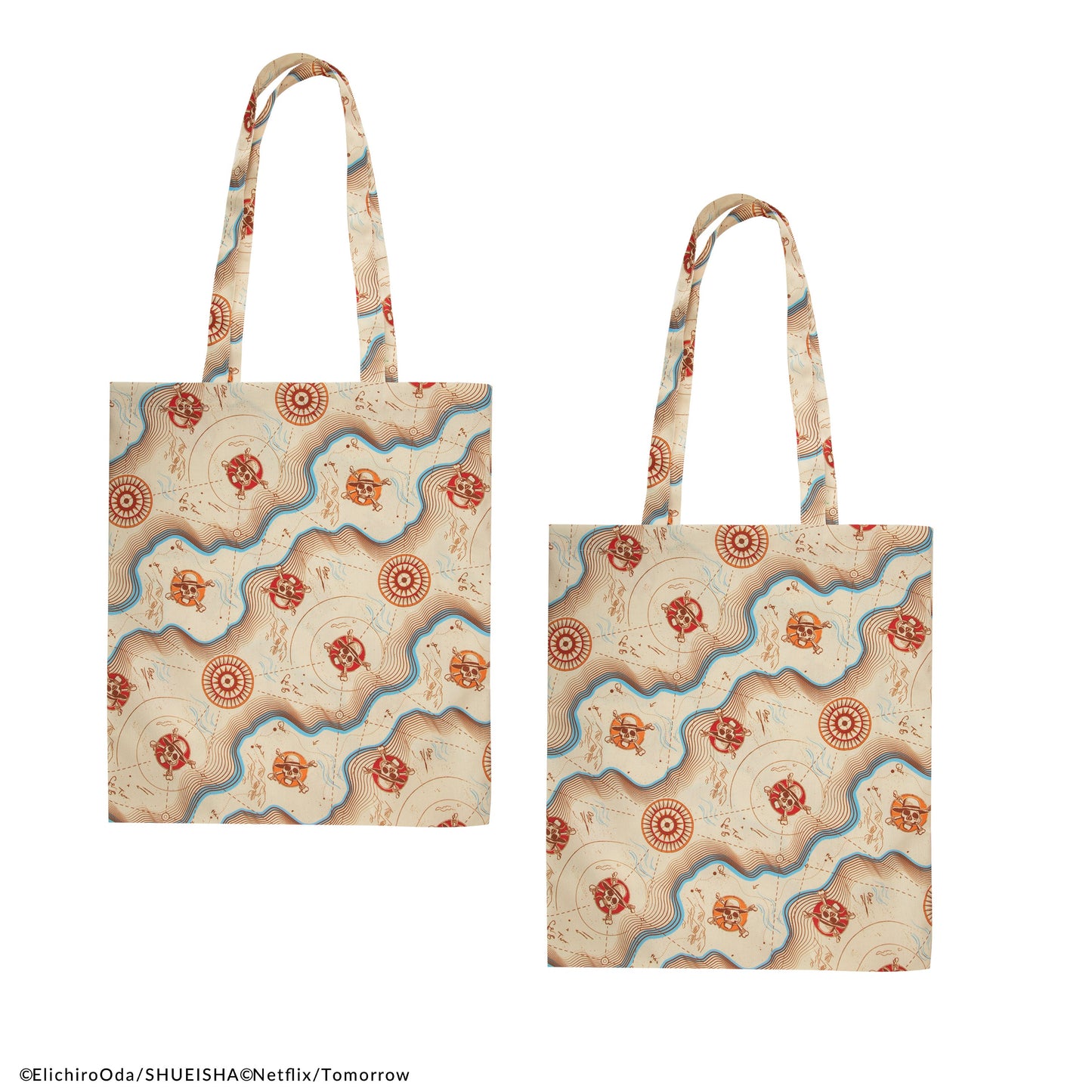 Tote Bag Grand Line Map